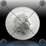 1oz TUVALU $1 (CAPTAIN AMERICA - MARVEL) 2019 *BU